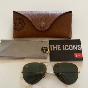 Ray Ban aviator- Good condition